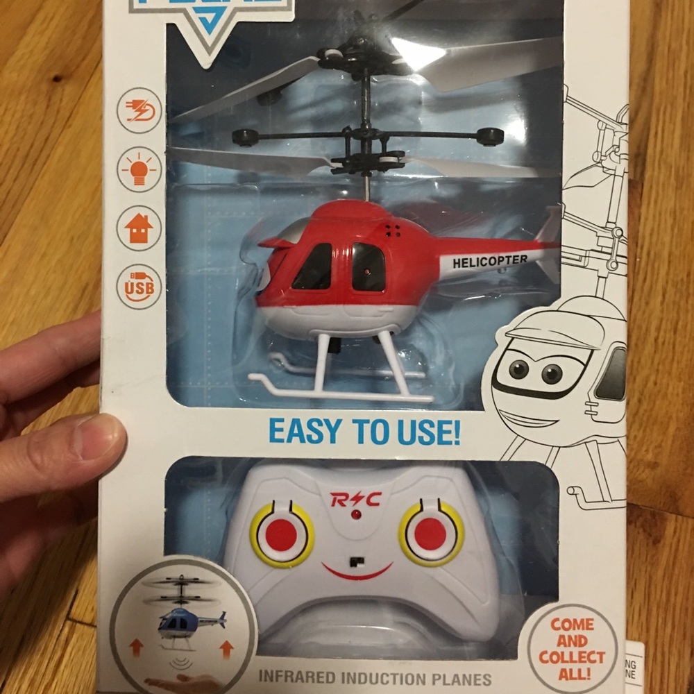 Helicopter Hand Senor/Remote flying ball